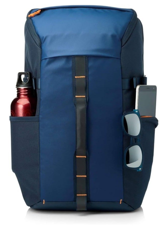 حقيبة ظهر للكمبيوتر المحمول Pavilion 5Ef00Aa Tech مقاس 15.6 بوصة - أزرق